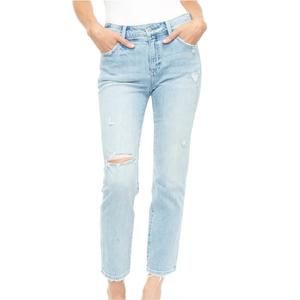 NEW PISTOLA monroe high rise cigarette crop in lenora